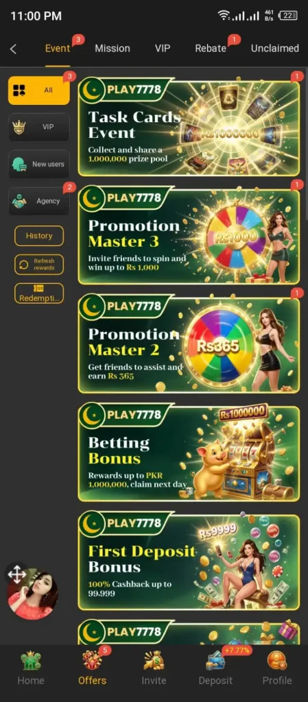 Download play7778 Game