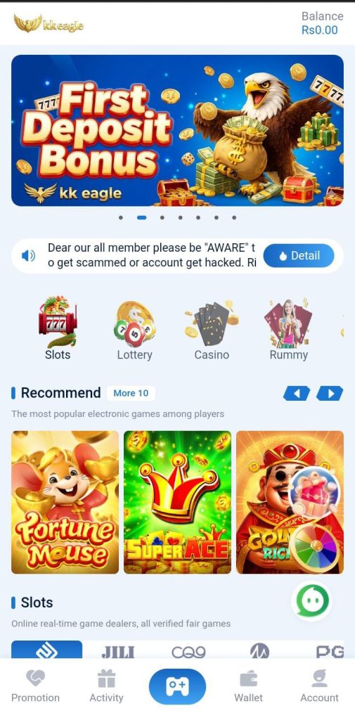 KK Eagle Game Apk